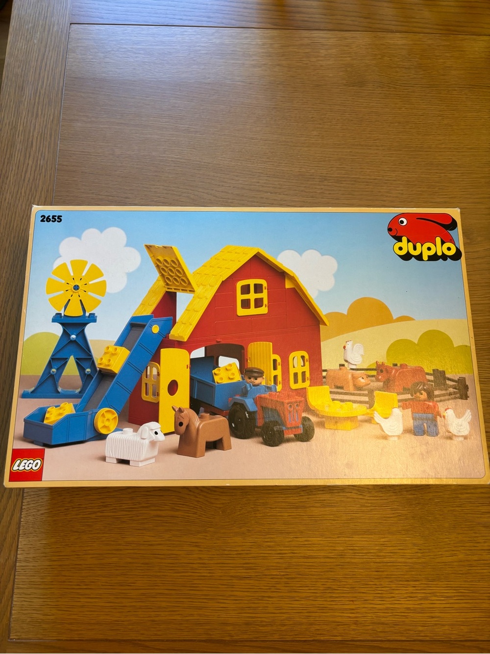 1985 Lego DUPLO Town Farm Set 2655 Play Farm Vintage